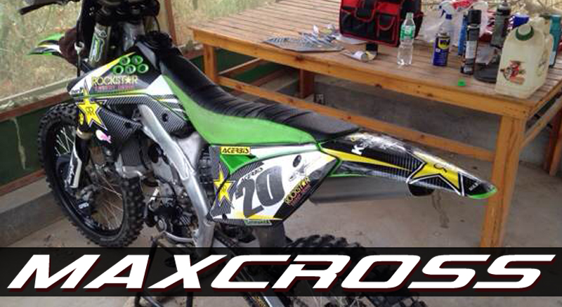 KAWASAKI KX250F KX450F 2009-2012' ROCKSTAR STYLE